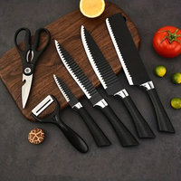🔪 CutTitan™ | Set Profesional de cocina de 6 Piezas de Acero Inoxidable