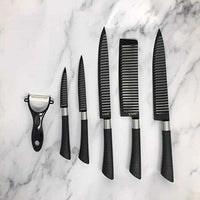🔪 CutTitan™ | Set Profesional de cocina de 6 Piezas de Acero Inoxidable
