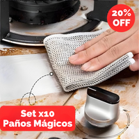 CleanPro™ | Paños Mágicos 🧼 Set x10 Unidades 🌟
