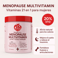 Menopause Multivitamin | Vitaminas 21 en 1 para mujeres