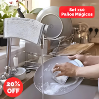 CleanPro™ | Paños Mágicos 🧼 Set x10 Unidades 🌟