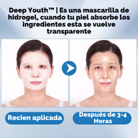 Deep Youth™ | Mascarilla de biocolageno x3 Unidades