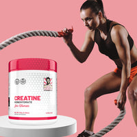 Creatine monohydrate Old School | Creatina monohidratada pura para mujeres