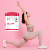 Creatine monohydrate Old School | Creatina monohidratada pura para mujeres