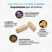 Booster T - Suplemento para aumentar la testosterona 💯 Paga 1 lleva 2