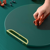 CleanCut | |Tabla de picar Redonda Antibacterial
