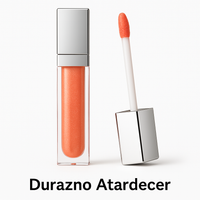 Lip Gloss Con Linterna y Espejo✨