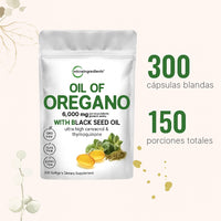 Oil of oregano | Aceite de orégano x60 cápsulas