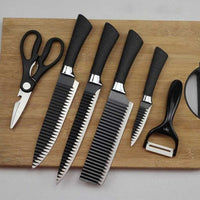 🔪 CutTitan™ | Set Profesional de cocina de 6 Piezas de Acero Inoxidable