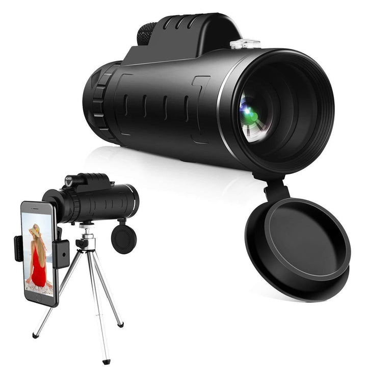 Telescopio Monocular con soporte para celular 🔭