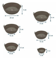 MOLDES PARA AIR FRYER X6