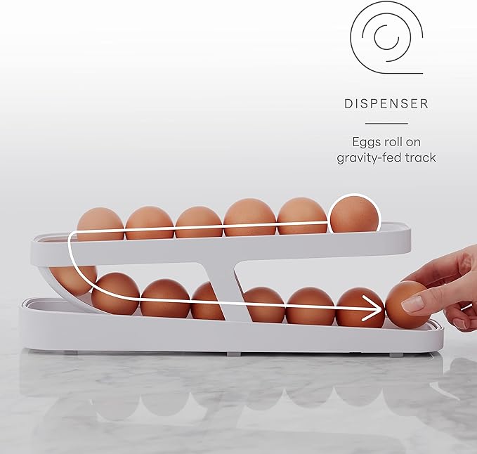 Soporte y Dispensador de Huevos 🥚