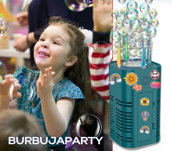 BurbujaParty™ Volcan de Burbujas 🎉