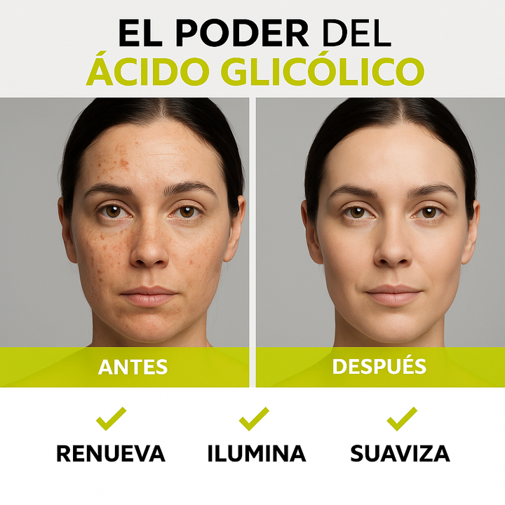 Quotidien | Serum Acido Glicolico 10% + Aloe Vera + Glicerina