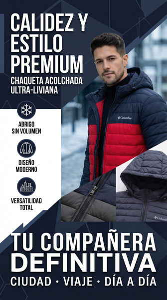 Chaqueta Columbia Bicolor