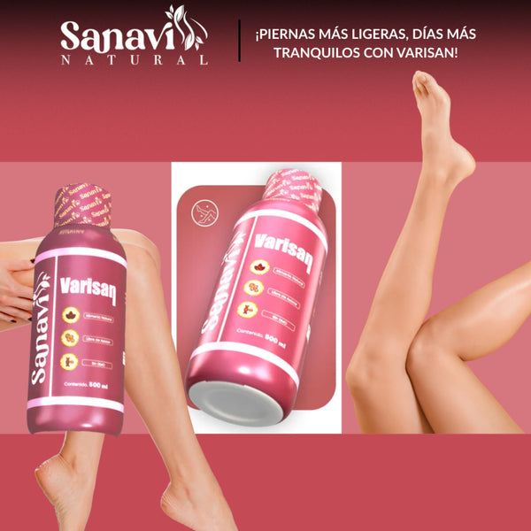 Varisan para las venas varices sabor a fresa