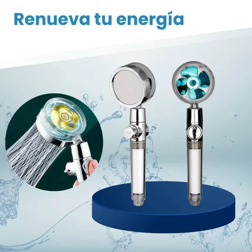 PowerWash® | Cabezal de ducha con hélice 🌊