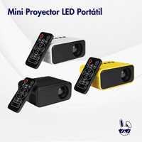 Mini Proyector LED portatil YT500 🍿📽️ Compatible con el celular 📲