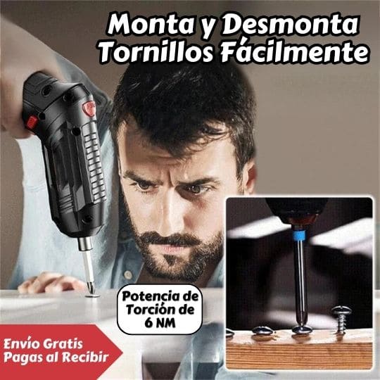 SCREWDRIVER PRO™ - Kit Destornillador Eléctrico de 47 Piezas