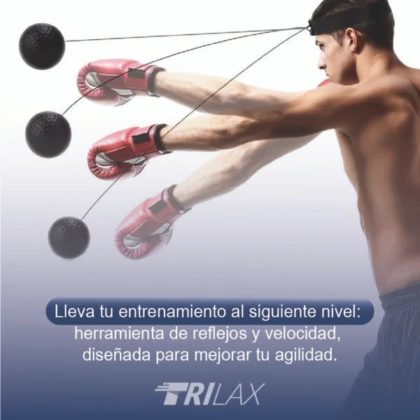 Pelota de Entrenamiento Boxeo Trilax® 🥊