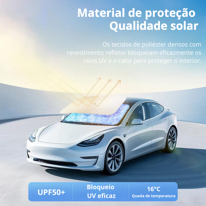 PARASOL RETRÁCTIL PARA CARROS 🌞🥵🏎