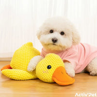 Peluche pato idestrutible para mascotas