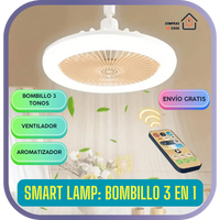 SMART LAMP: BOMBILLO 3 EN 1 💨💡