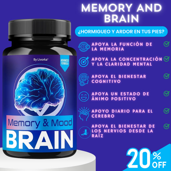 Memory and mood brain capsules Royavita