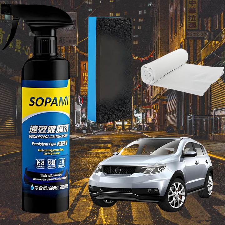 Sopami® de 500 ml | Cera de recubrimiento automotriz en Spray 🏎🌊