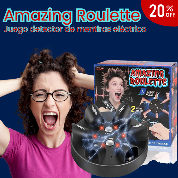 Amazing Roulette | Juego detector de mentiras eléctrico ⚡