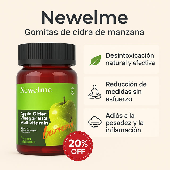 Newelme | Gomitas de cidra de manzana