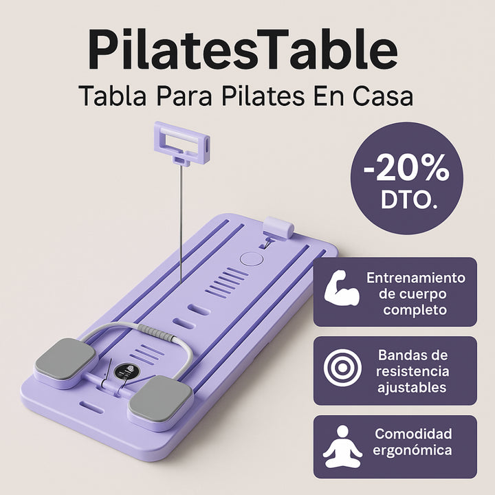 PilatesTable | Tabla Para Pilates En Casa