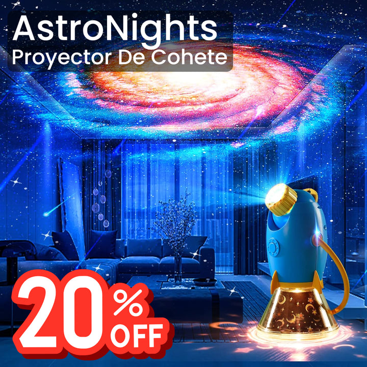 AstroNights | Proyector De Cohete