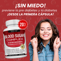 Blood Sugar Complex | Suplemento regulador x60 cápsulas