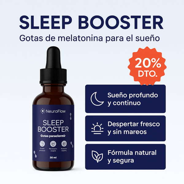 SleepBooster | Gotas de melatonina para el sueño