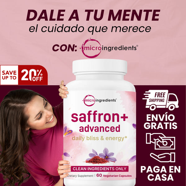 MicroIngredients | Azafrán - Suplemento Revitalizador
