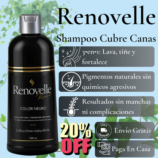 Renovelle | Shampoo Cubre Canas