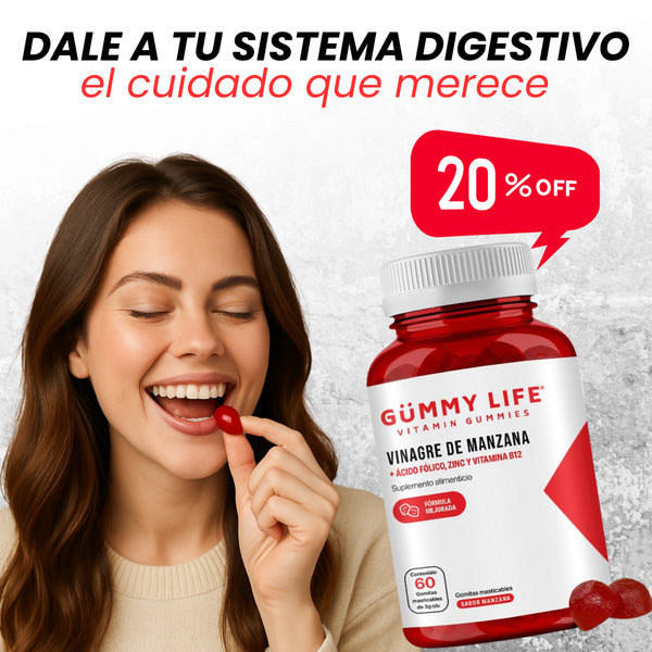 ⚡ Gummy Life | Gomitas de cidra de manzana