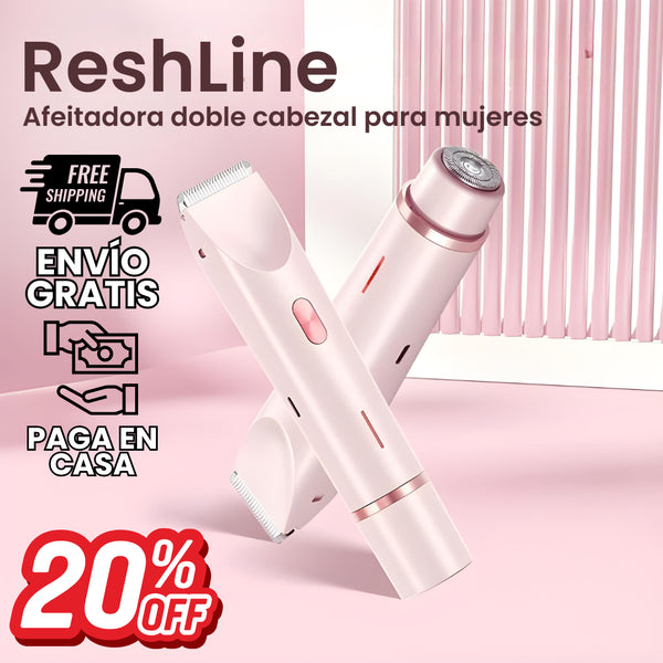 ReshLine | Afeitadora doble cabezal para mujeres