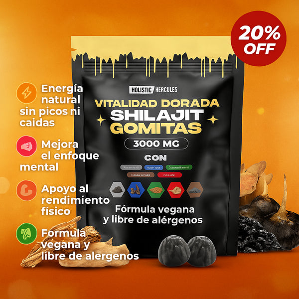 Holistic Hercules | Gomitas de shilajit