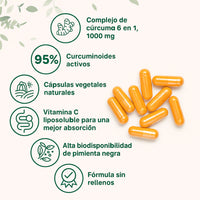 95% cúrcuma - el antiinflamatorio más potente del mercado