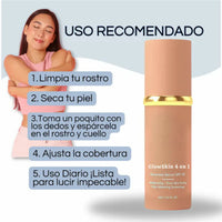 Glow Skin 4 en 1 - base y protector solar