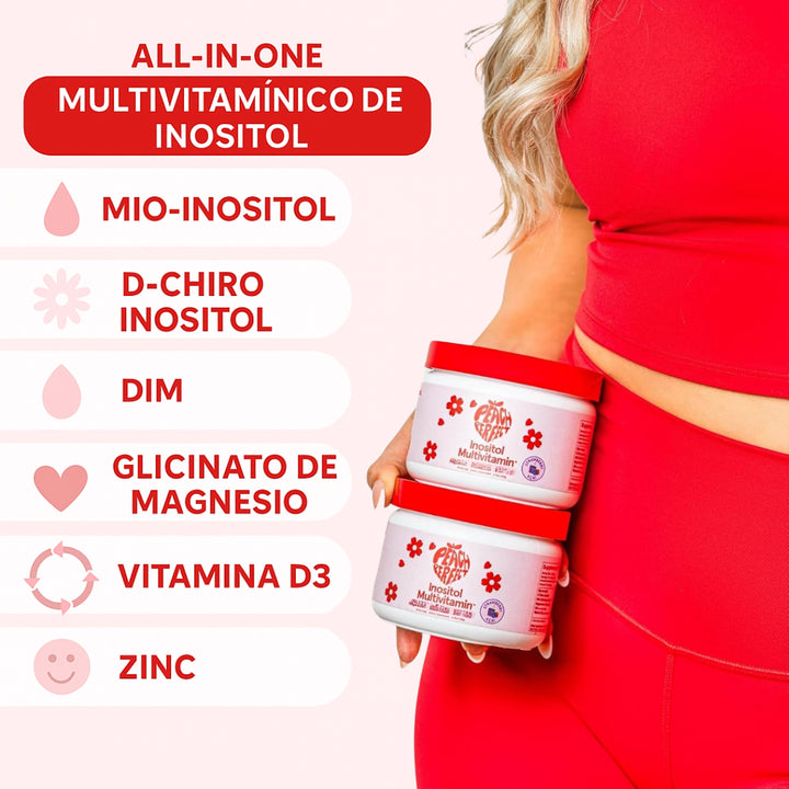 Inositol de PeachPerfect | Vitaminas en polvo revitalizadoras
