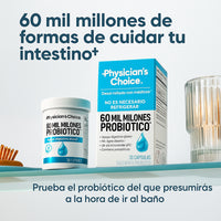 60 billion probiotic | Salud inmunológica, digestiva e intestinal