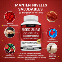 Blood Sugar Complex | Suplemento regulador x60 cápsulas