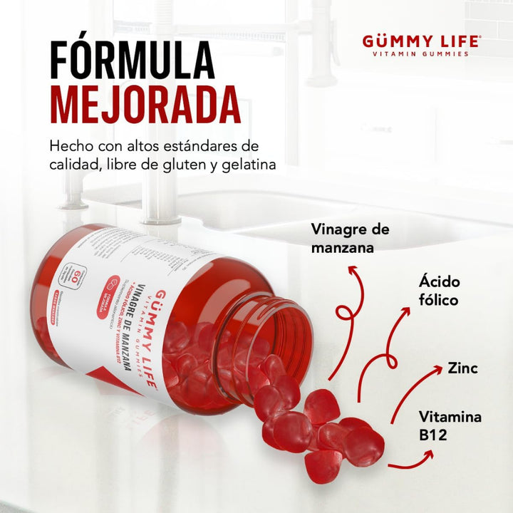 Gummy Life | Gomitas de cidra de manzana