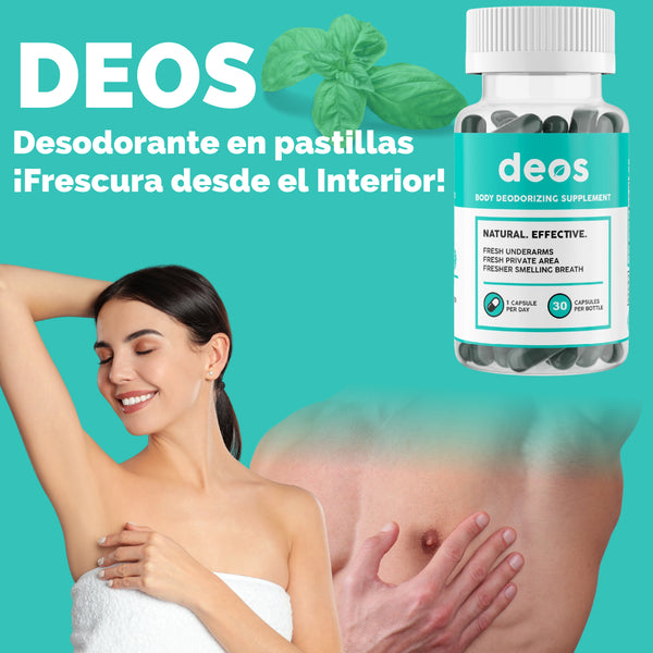 DEOS™ | Desodorante en pastillas