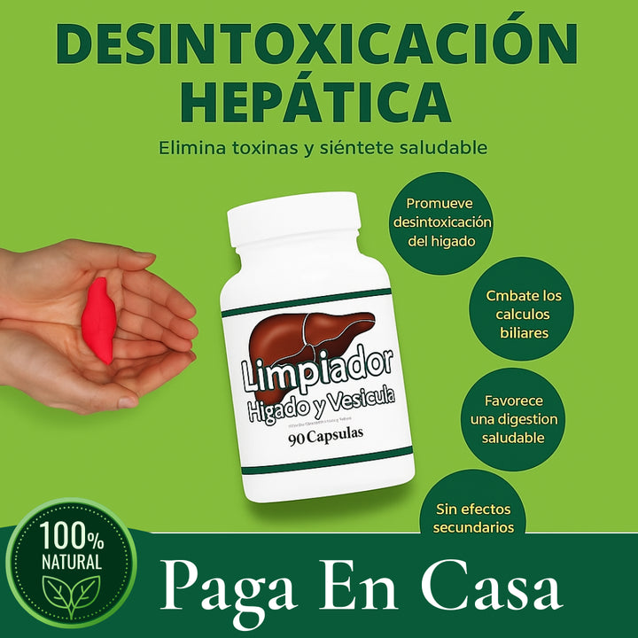 Limpiador de hígado y vesícula x90 cápsulas