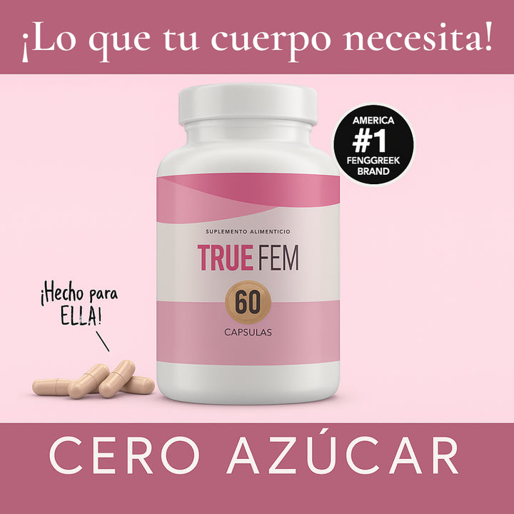 TrueFem | x60 cápsulas para la menopausia