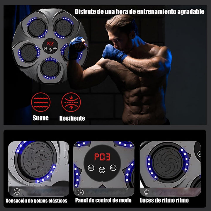 BoxInHouse | Máquina de boxeo musical + par de guantes gratis 🥊